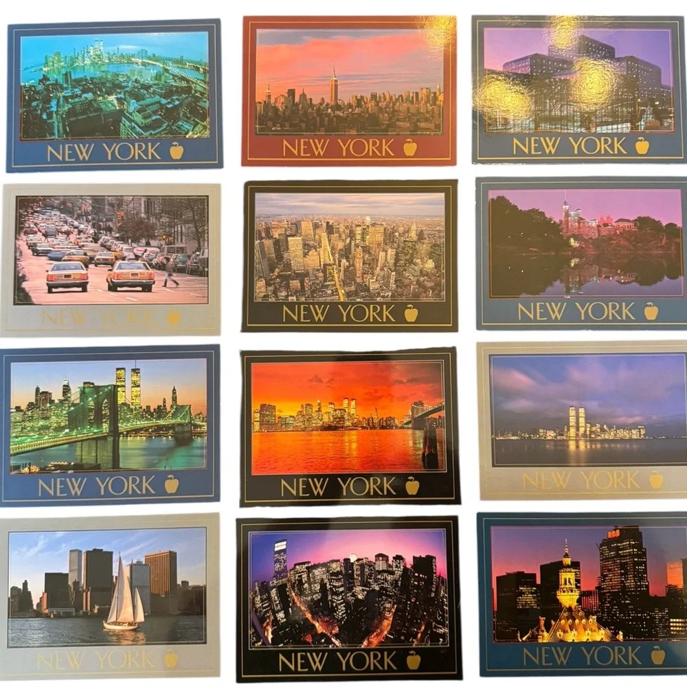 New York Cityscape Postcard Set